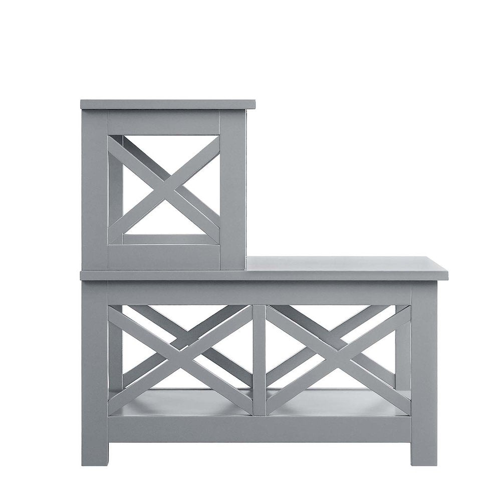 Oxford 2 Step Chairside End Table
