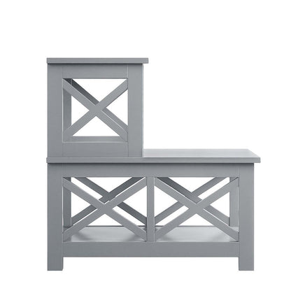 Oxford 2 Step Chairside End Table