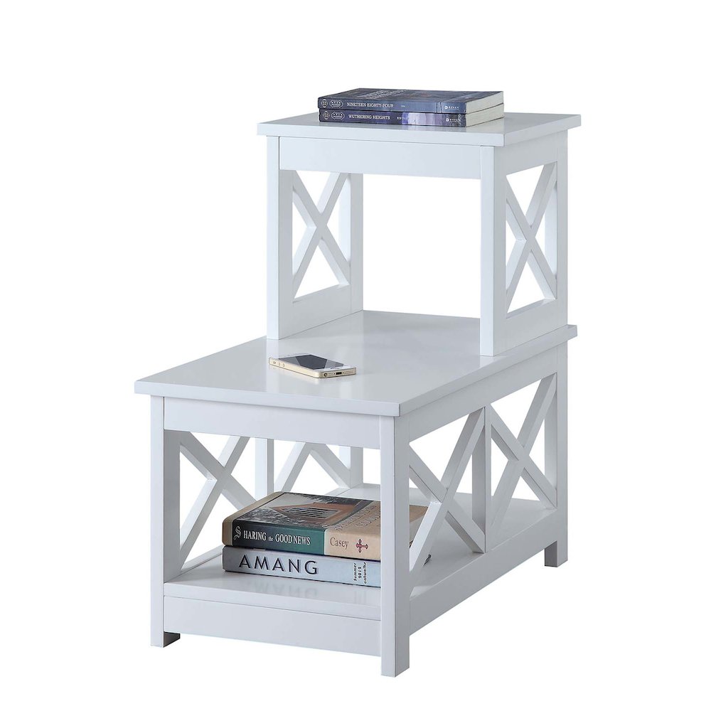 Oxford 2 Step Chairside End Table
