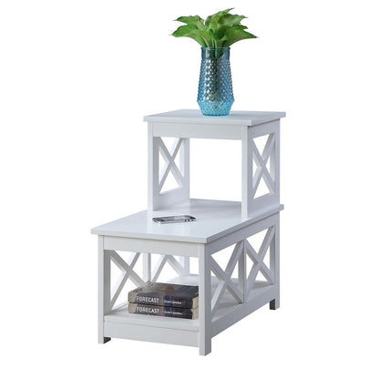 Oxford 2 Step Chairside End Table