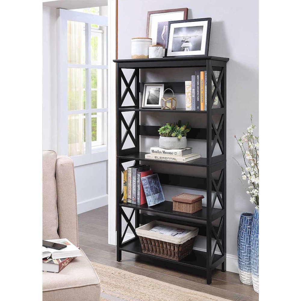 Oxford 5 Tier Bookcase