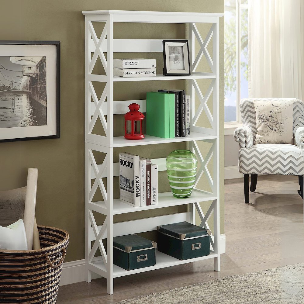 Oxford 5 Tier Bookcase