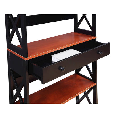 Oxford 5 Tier Bookcase with Drawer