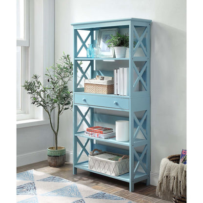 Oxford 5 Tier Bookcase with Drawer