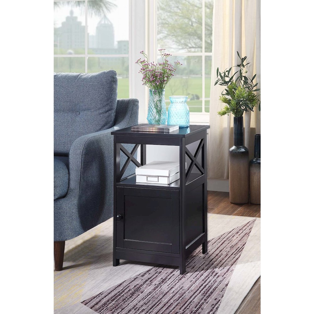 Oxford End Table with Cabinet