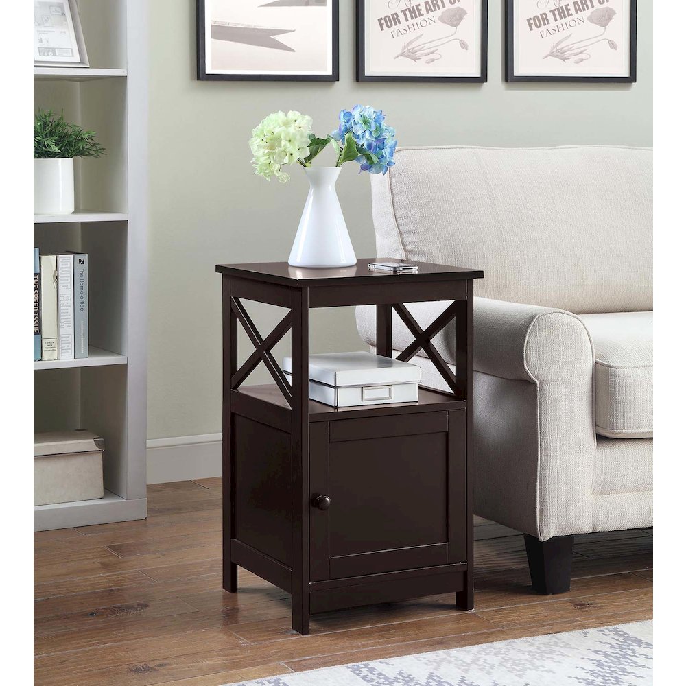 Oxford End Table with Cabinet