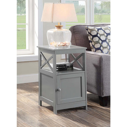 Oxford End Table with Cabinet