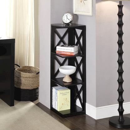 Oxford 3 Tier Corner Bookcase