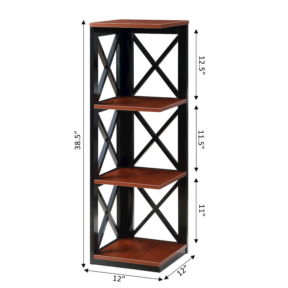 Oxford 3 Tier Corner Bookcase