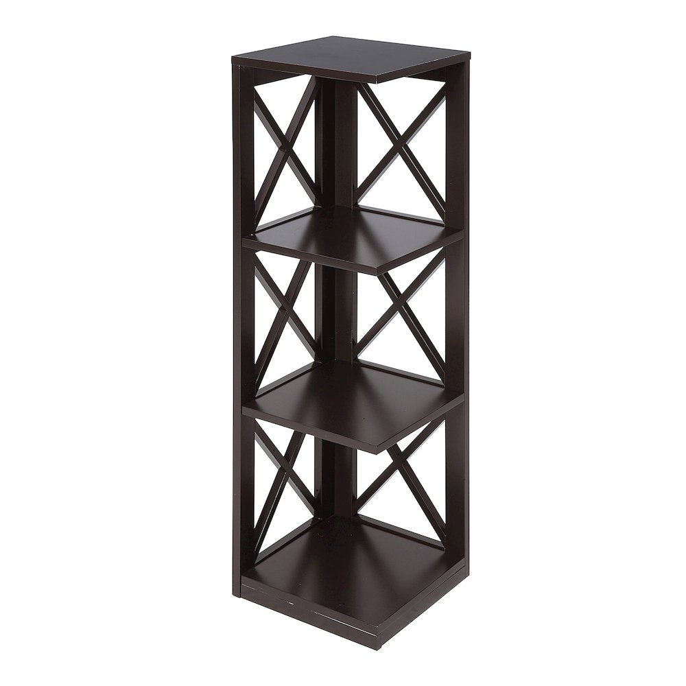 Oxford 3 Tier Corner Bookcase