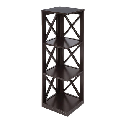 Oxford 3 Tier Corner Bookcase