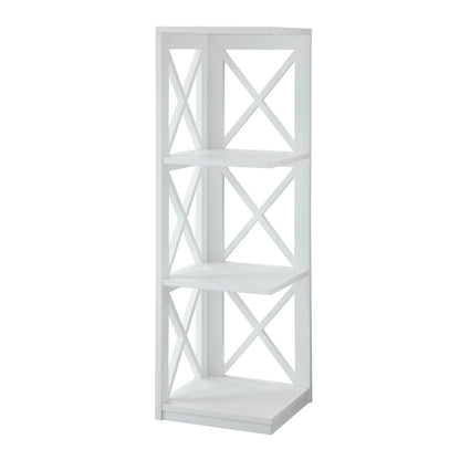 Oxford 3 Tier Corner Bookcase