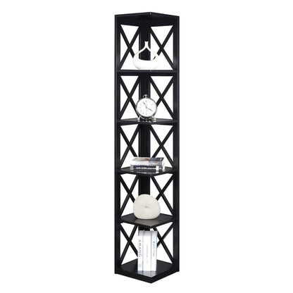 Oxford 5 Tier Corner Bookcase