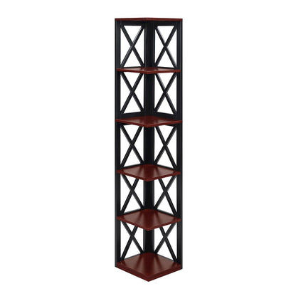 Oxford 5 Tier Corner Bookcase