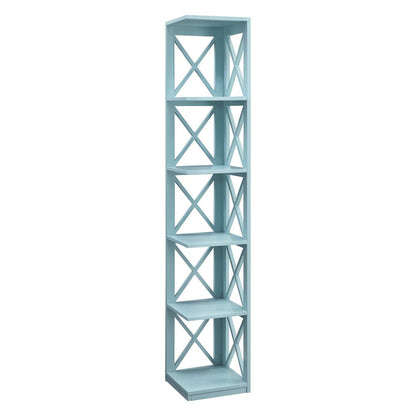 Oxford 5 Tier Corner Bookcase