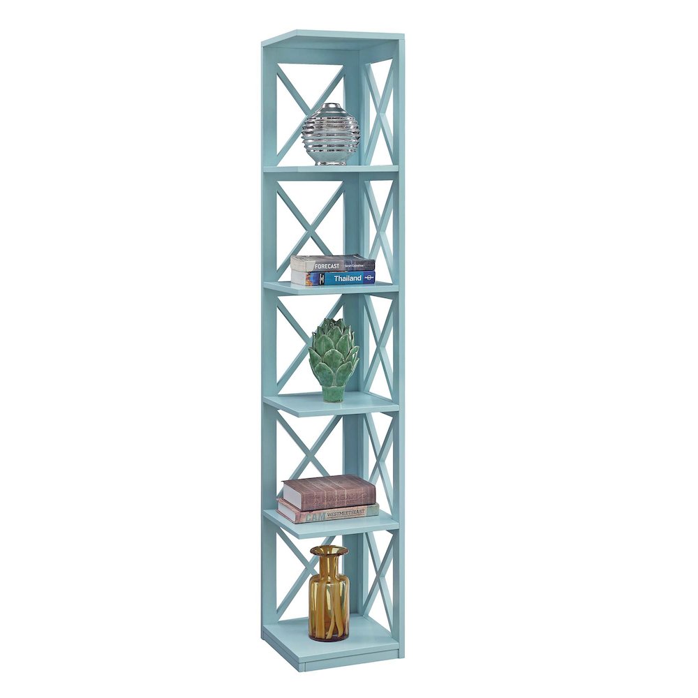Oxford 5 Tier Corner Bookcase