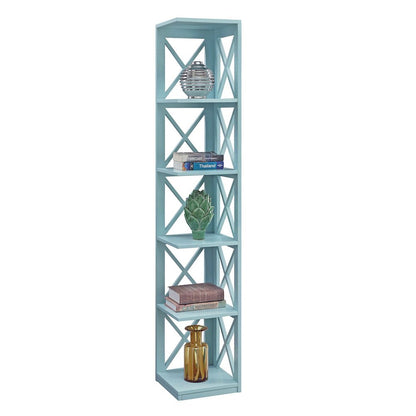 Oxford 5 Tier Corner Bookcase