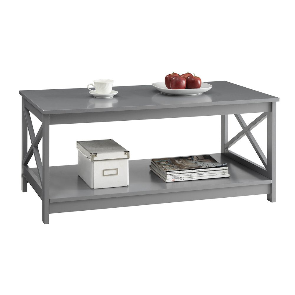 Oxford Coffee Table with Shelf