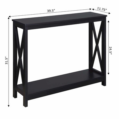 Oxford Console Table with Shelf