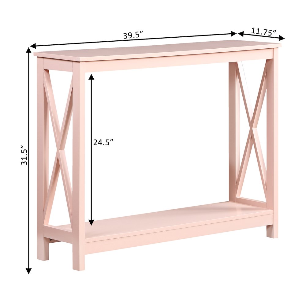 Oxford Console Table with Shelf