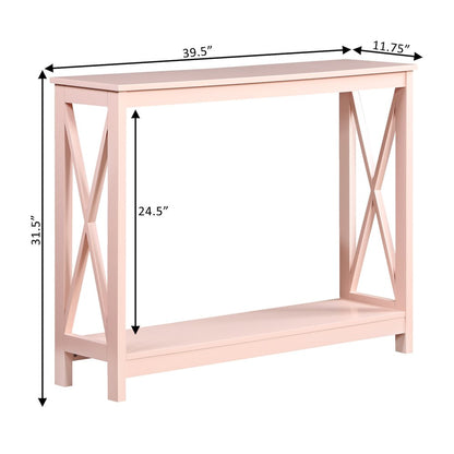 Oxford Console Table with Shelf