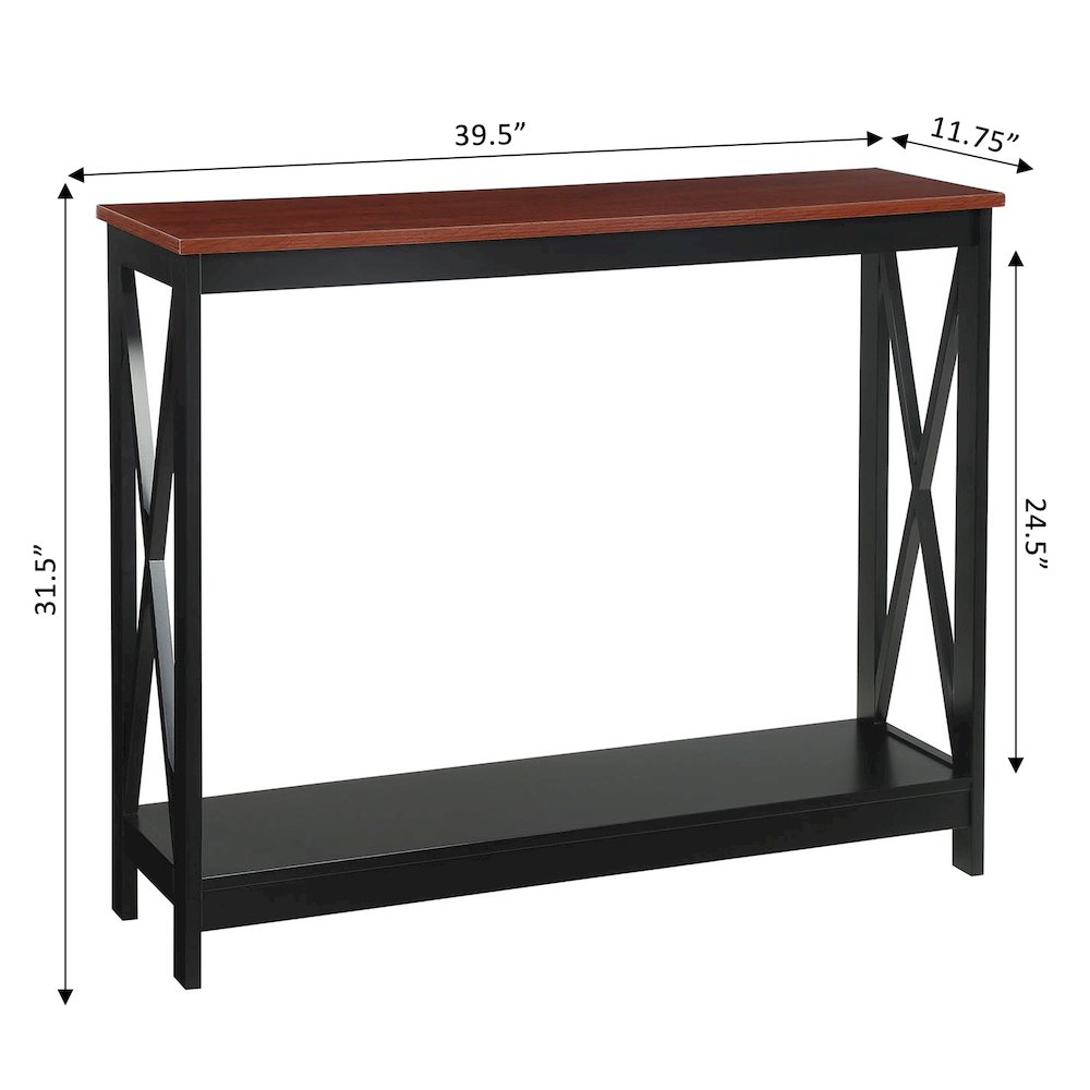 Oxford Console Table with Shelf