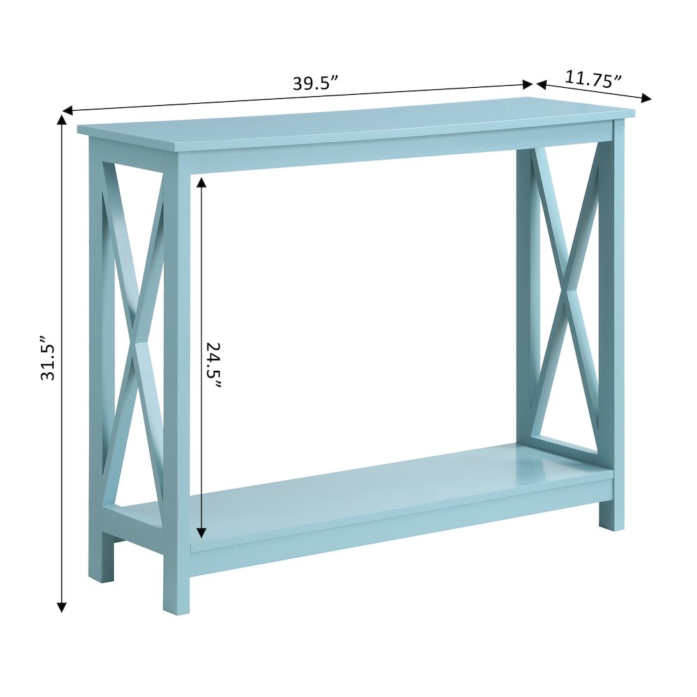 Oxford Console Table with Shelf