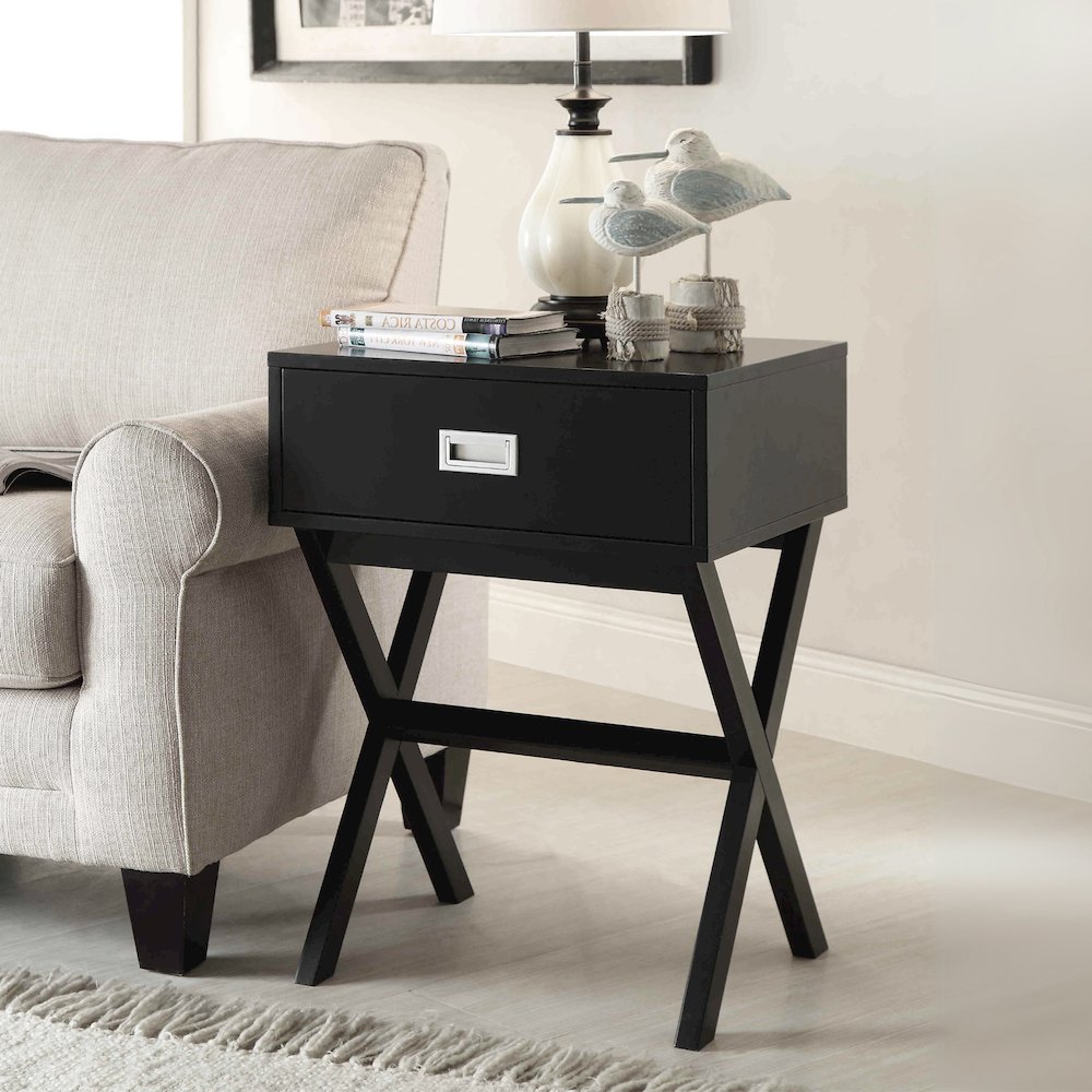 Designs2Go Landon 1 Drawer End Table