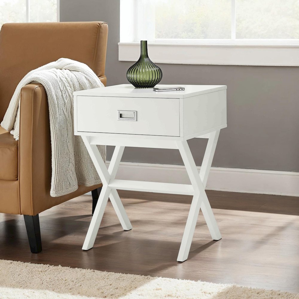 Designs2Go Landon 1 Drawer End Table