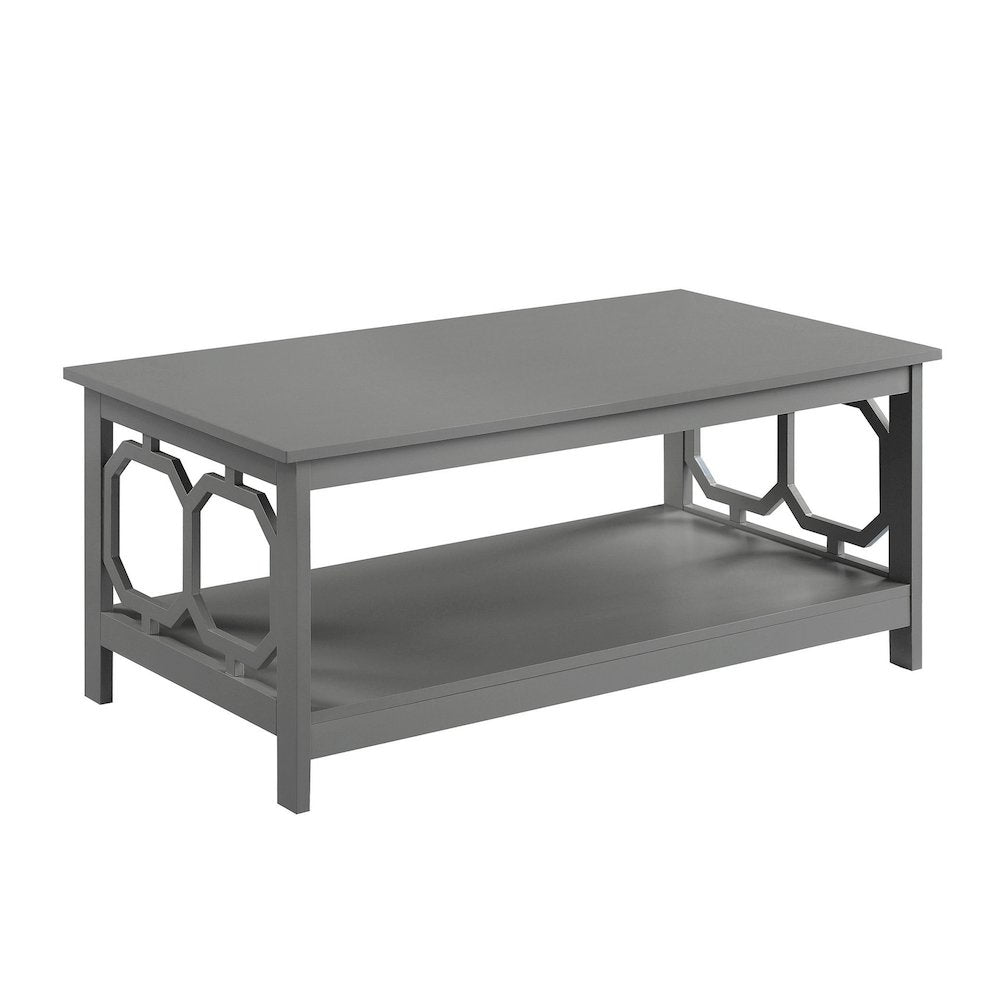 Omega Coffee Table with Shelf