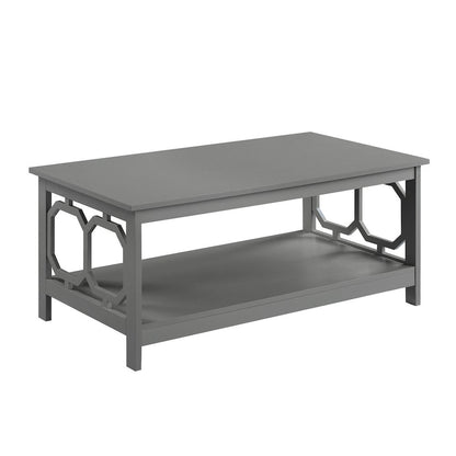 Omega Coffee Table with Shelf