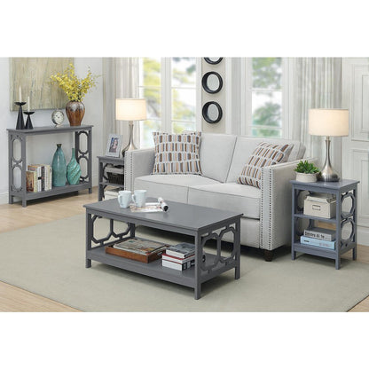 Omega Coffee Table with Shelf