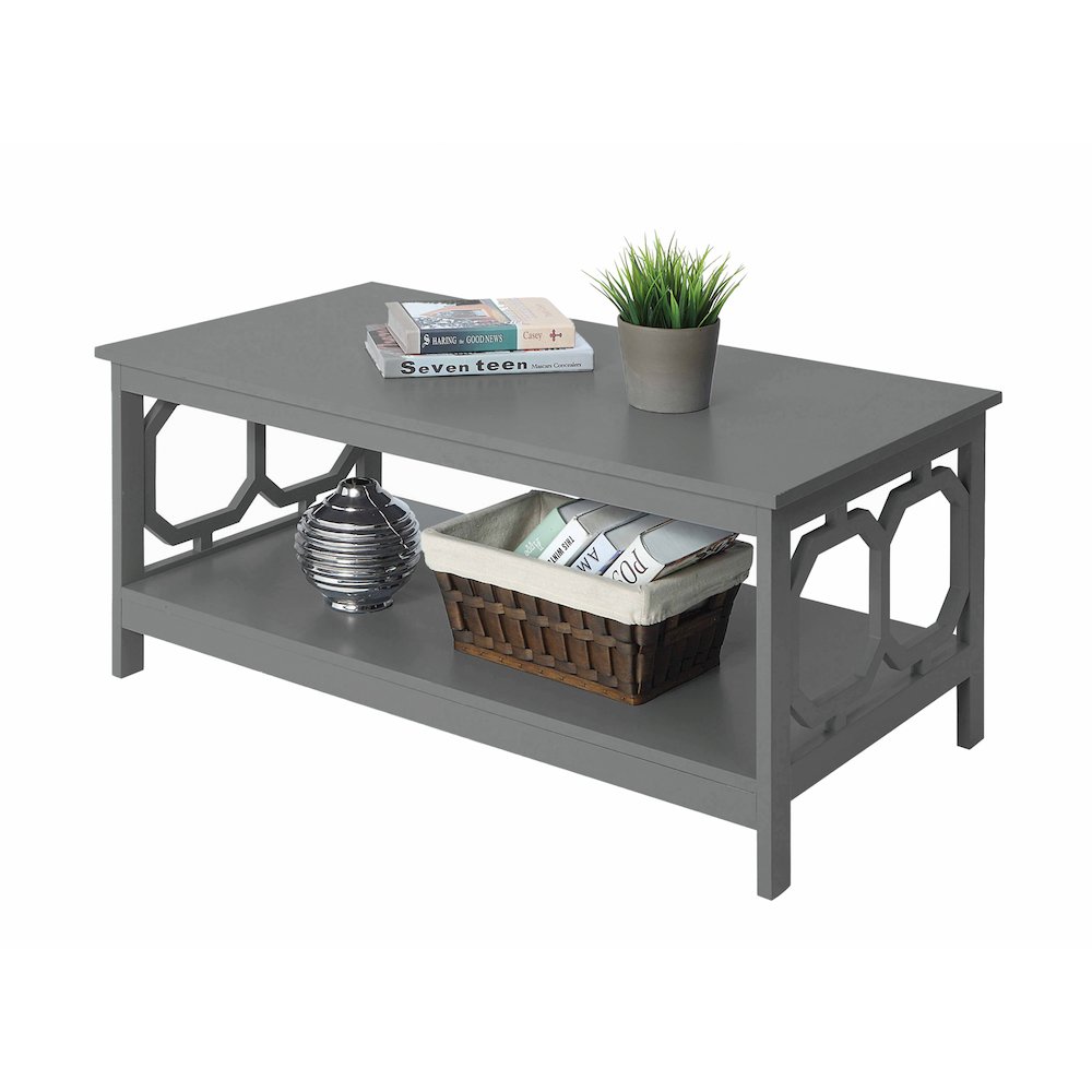 Omega Coffee Table with Shelf