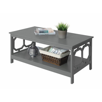 Omega Coffee Table with Shelf