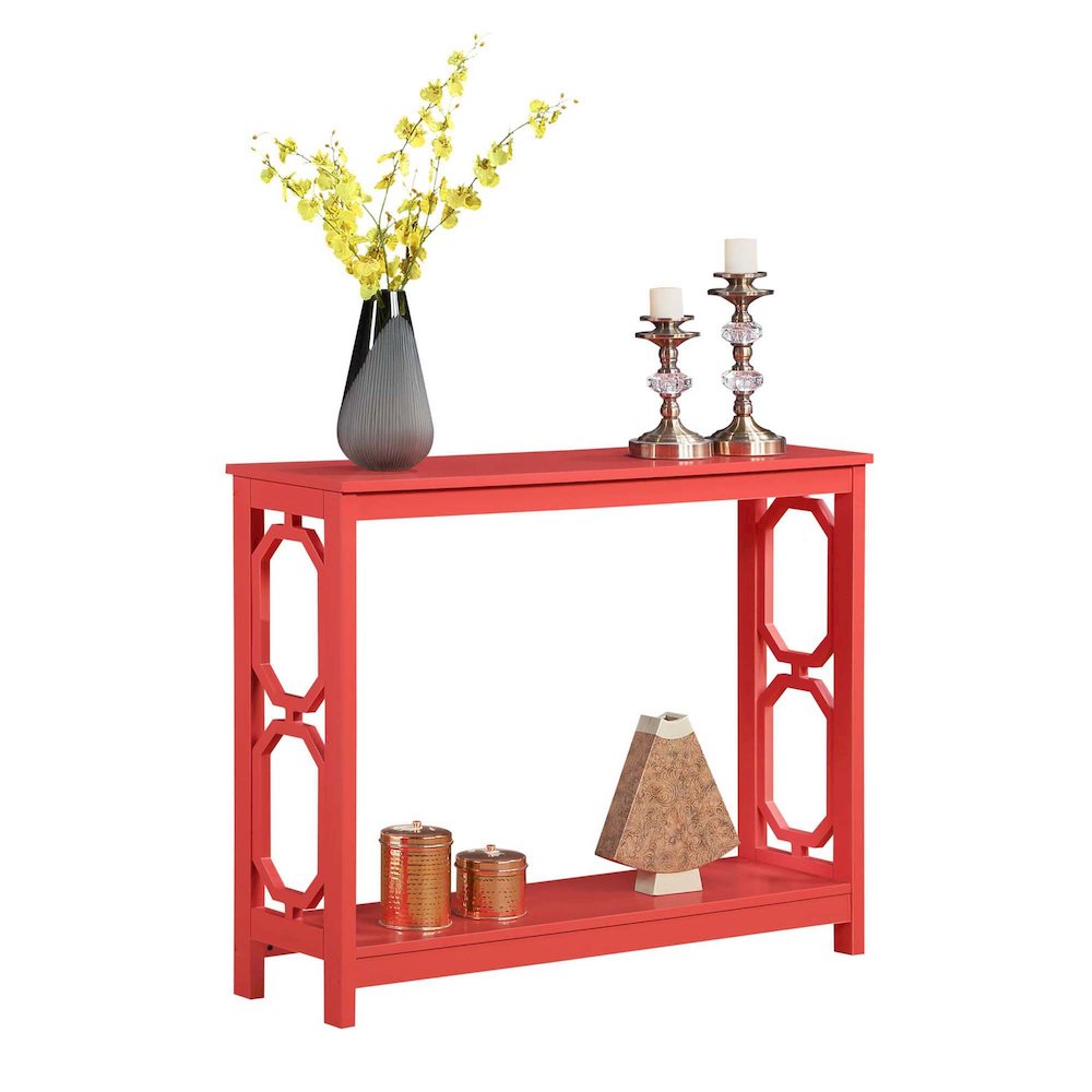 Omega Console Table with Shelf