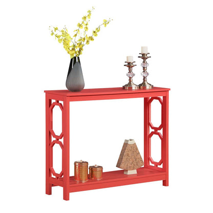 Omega Console Table with Shelf