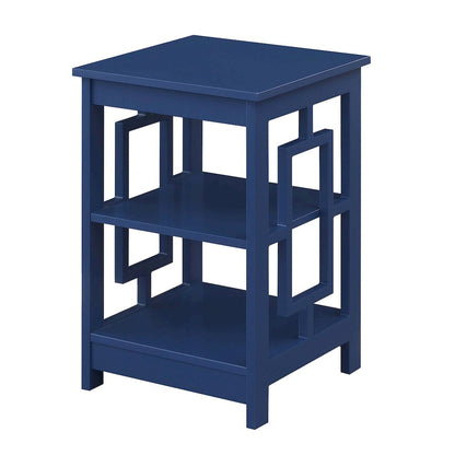 Town Square End Table with Shelves