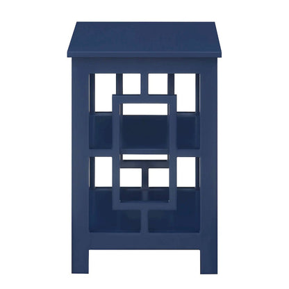 Town Square End Table with Shelves
