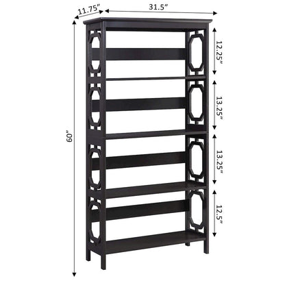 Omega 5 Tier Bookcase
