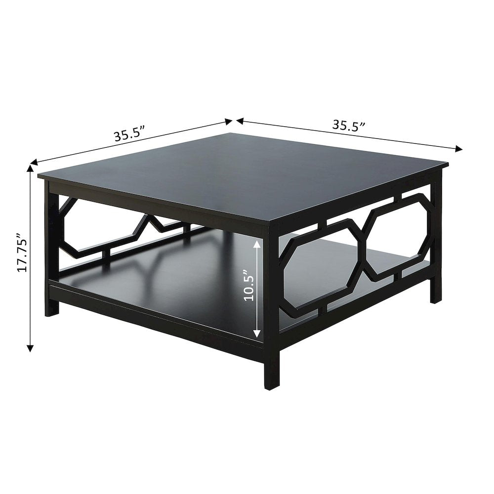 Omega Square 36" Coffee Table