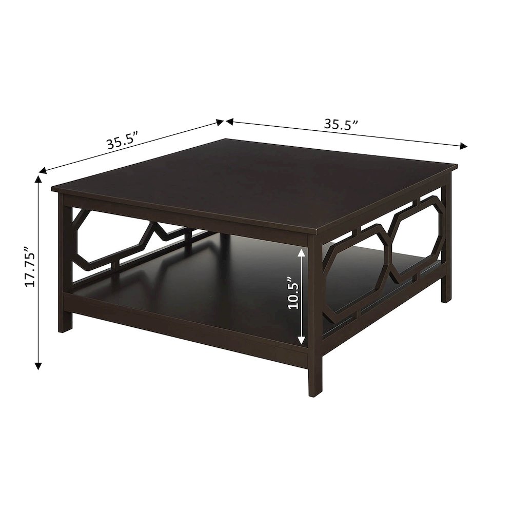 Omega Square 36" Coffee Table