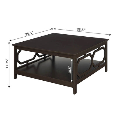 Omega Square 36" Coffee Table