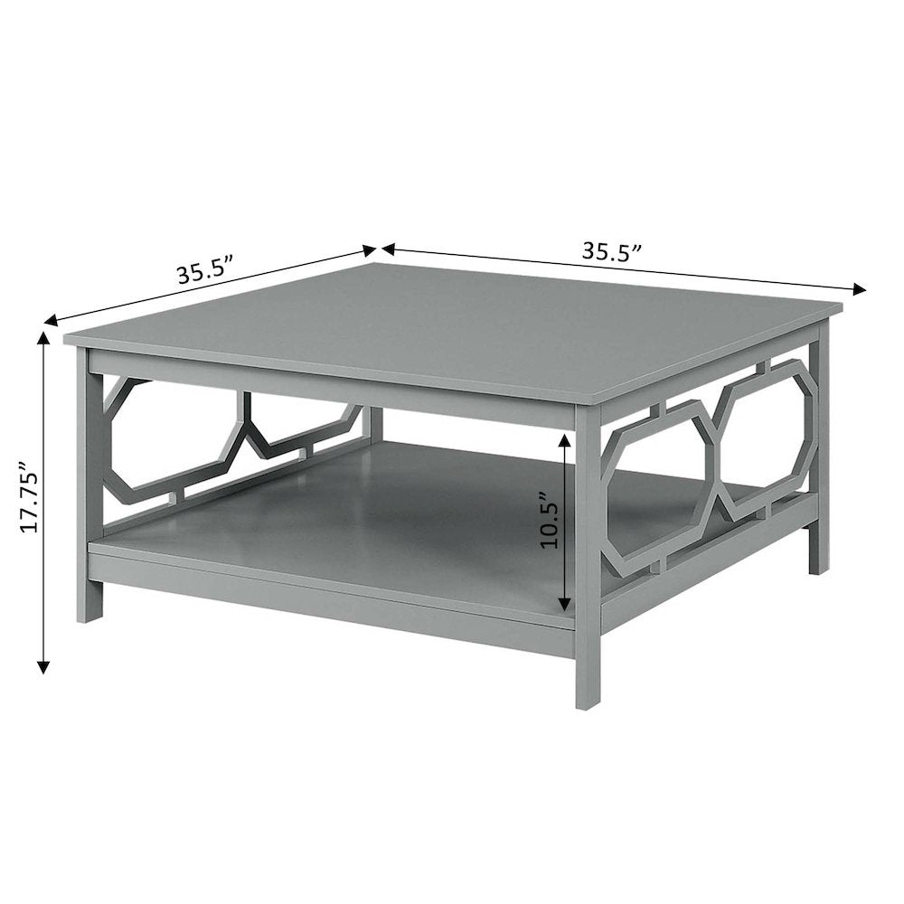 Omega Square 36" Coffee Table