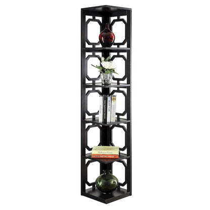 Omega 5 Tier Corner Bookcase