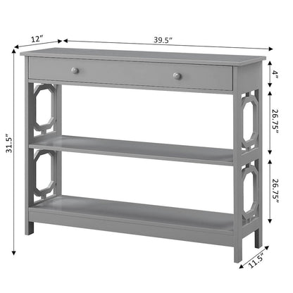 Omega 1 Drawer Console Table