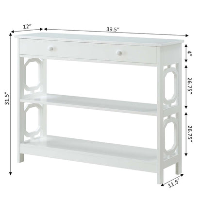 Omega 1 Drawer Console Table