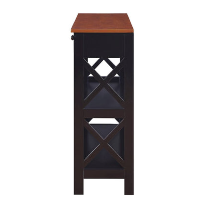 Oxford 1 Drawer Console Table with Shelves