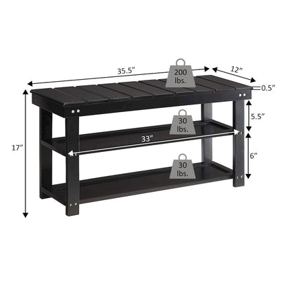 Oxford Utility Mudroom Bench