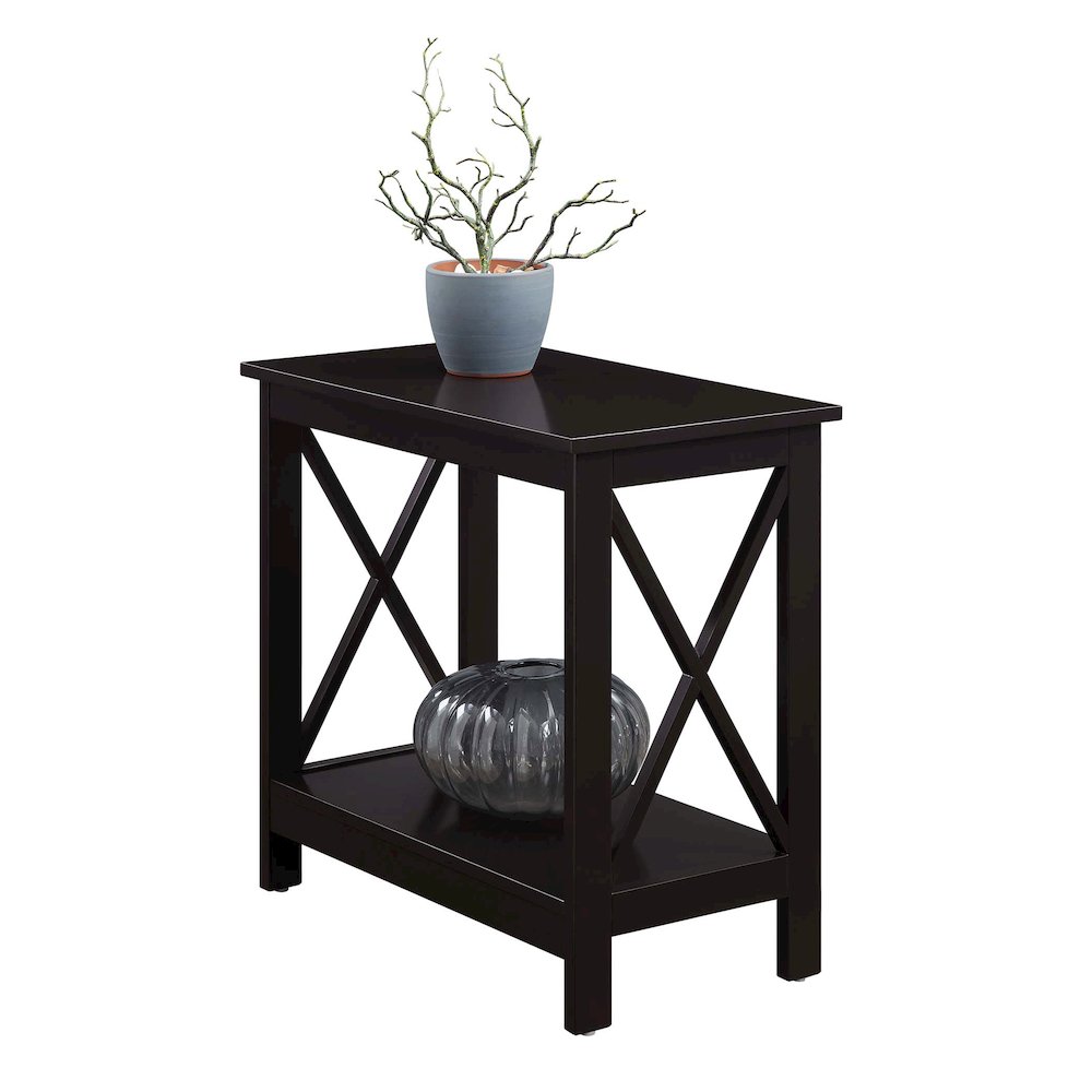 Oxford Chairside End Table with Shelf, S20-401