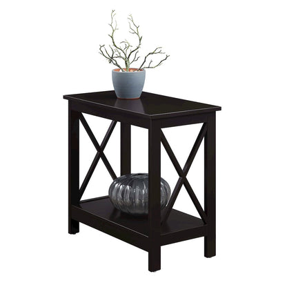 Oxford Chairside End Table with Shelf, S20-401